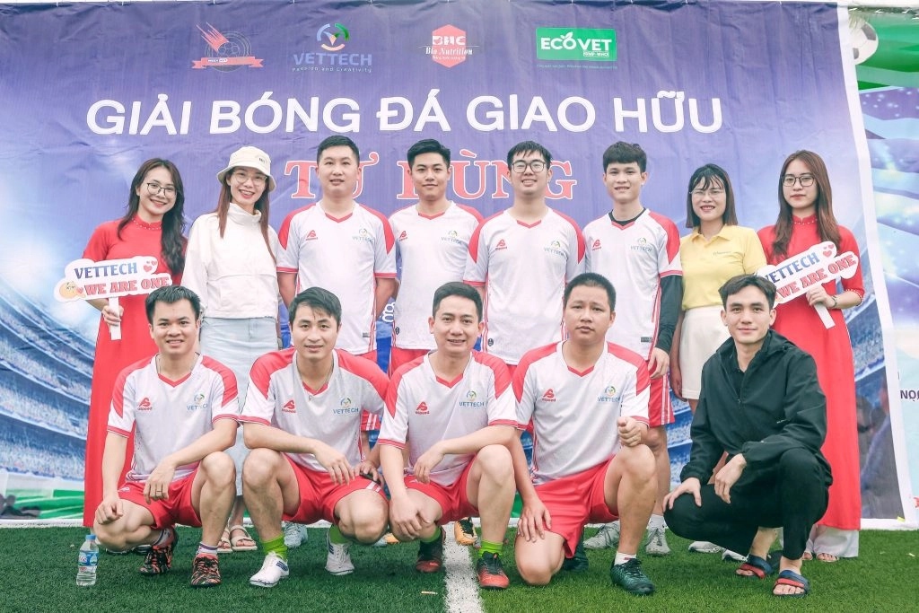 Đội bóng Công ty Cổ phần Thú y Vettech.