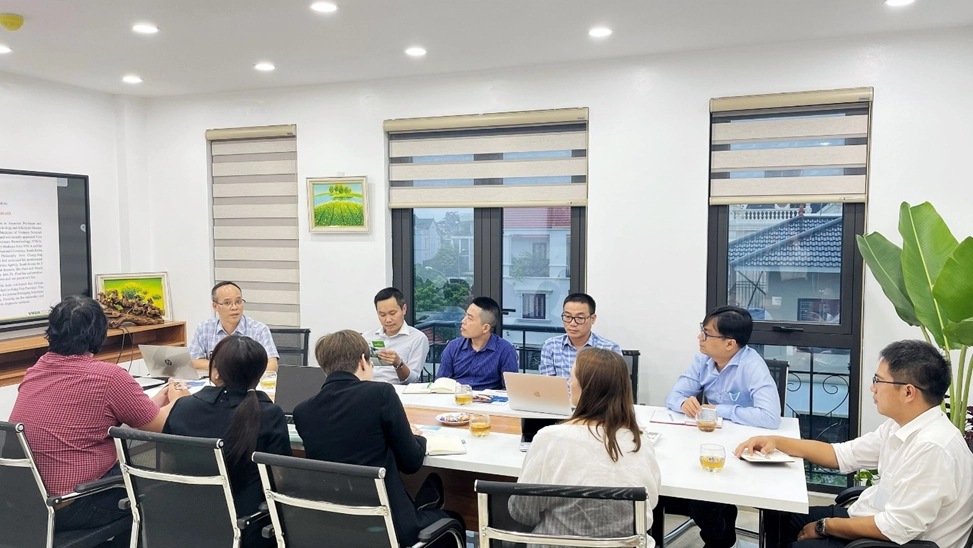 Một số hình ảnh trong cuộc họp giữa VETTECH và AUSVET